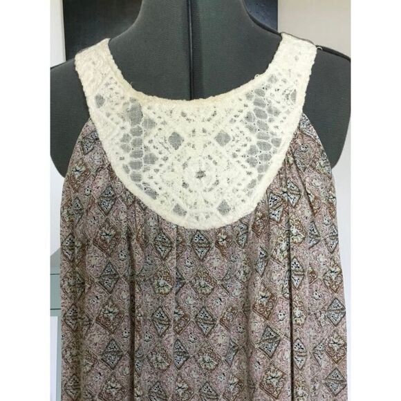 NEW SUNNER Anthropologie Women’s Small Florid Diamonds Dress - Picture 5 of 8